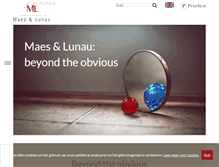 Tablet Screenshot of maeslunau.com